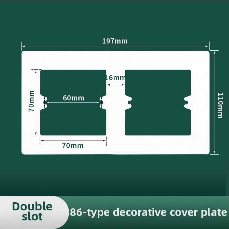 Meigelin Zásuvkové príslušenstvo — Dekoratívny tesniaci prvok pre 86-typu spodnú skrinku na stenu, na zakrytie švov