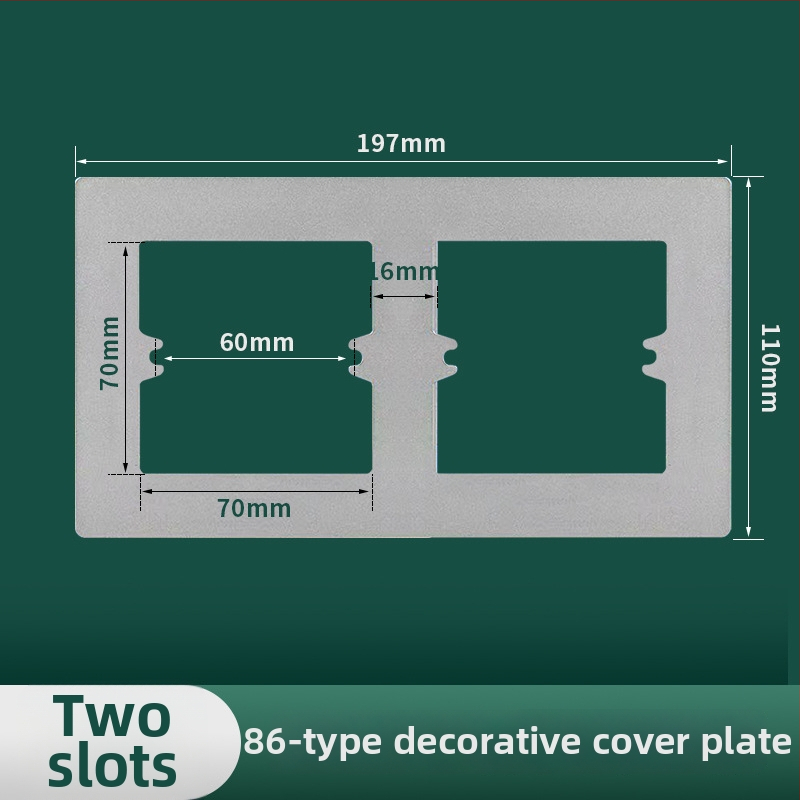 Meigelin Zásuvkové príslušenstvo — Dekoratívny tesniaci prvok pre 86-typu spodnú skrinku na stenu, na zakrytie švov
