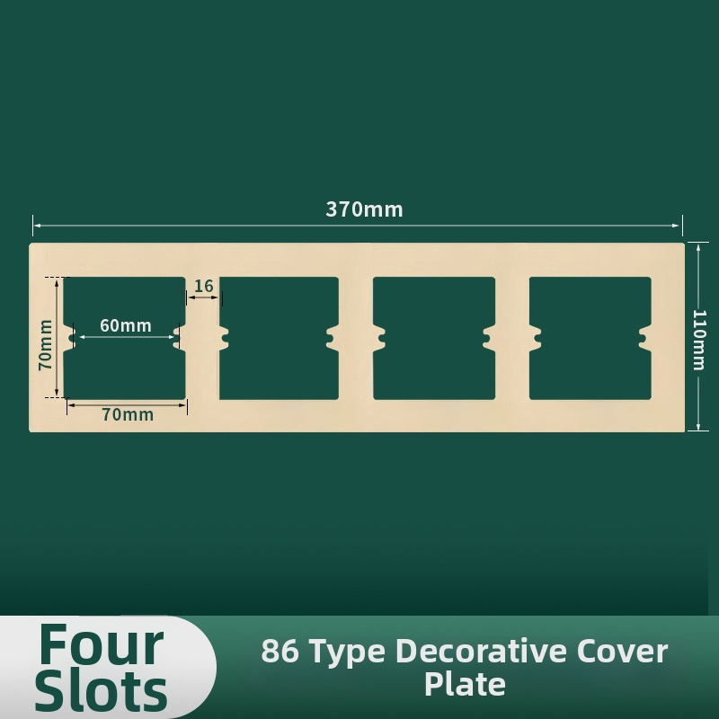 Meigelin Zásuvkové príslušenstvo — Dekoratívny tesniaci prvok pre 86-typu spodnú skrinku na stenu, na zakrytie švov