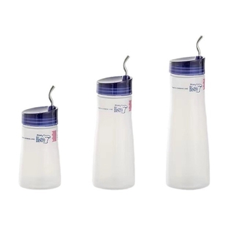 TAKEYA sticlă din plastic pentru sos presat | potrivită pentru condimente lichide | material: rășină de polietilenă și oțel inoxidabil | design modern minimalist | lansare 2025