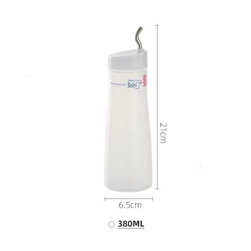 TAKEYA sticlă din plastic pentru sos presat | potrivită pentru condimente lichide | material: rășină de polietilenă și oțel inoxidabil | design modern minimalist | lansare 2025