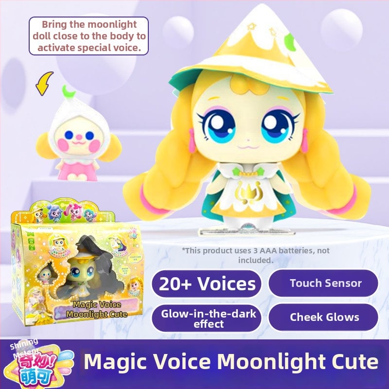 Interaktivna govorljiva lutka sa osvjetljenjem i zvukom za uzrast 7–14 godina • Materijal: plast/guma • Razvoj: emocije, vizualna percepcija, koordinacija ruka i oka