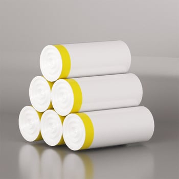 Vrećice za mačji stelj, kontinuirani rola tip, zgusnjen LDPE/HDPE