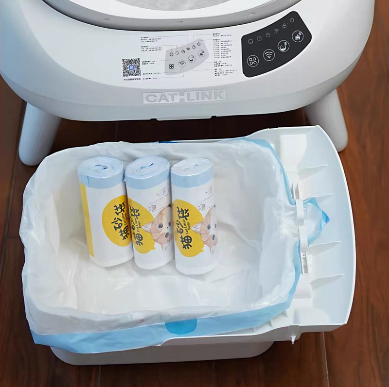 Debeli vrećice za otpad mačje toaletne kutije, kompatibilne s Catlink, 1 pakiranje, Pamper Intelligence