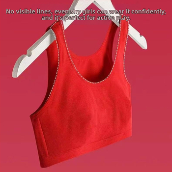 Pamukasti top za pred adolescentne djevojčice sa dječjim crtežom; glavni materijal pamuk; podstava pamuk; pune šalice; bez oblikovane šalice; fiksirani dvostruki kaiševi