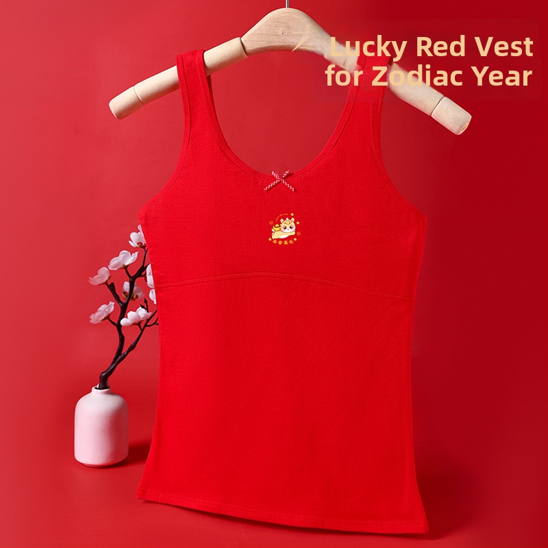 Dječji pamučni bezrokavni set donjeg rublja za uzrast 12–15 godina — pune košarice s tanko oblikovanim košaricama, tanke naramenice, bez čelika