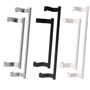 Suport pentru prosoape din oțel inoxidabil 430, cu un singur braț, montaj fără găuri, pe ușă/dulap, finisaj vopsit, încărcare 50 kg, 1 nivel