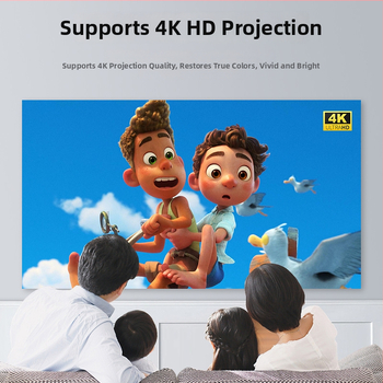 Összecsukható fém vetítőképernyő otthoni használatra, lyukmentes, HD