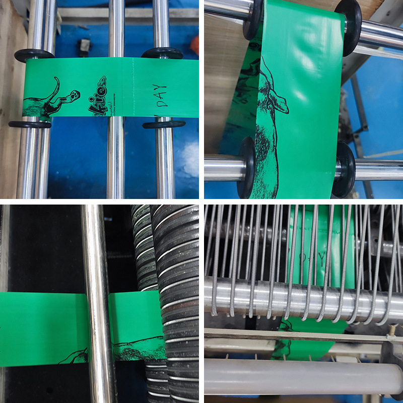 Pungi de unică folosință pentru gunoiul de câine, HDPE, biodegradabile, imprimare gravură, personalizabile cu siglă