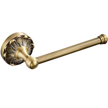 Saint vise Bakreni držač za ručnike s držačem za papir, u retro stilu, dvodijelni set