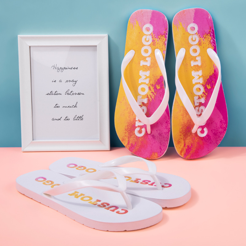 Șlapi de plajă pentru bărbați, cu deget deschis, partea superioară PVC, talpa PVC, tehnologie Injection Shoes