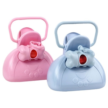 Plastična lopatica za pseće izmet sa vrećicom – čišćenje za vrijeme šetnje