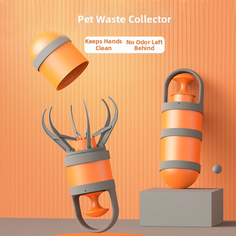 Prijenosni alat za skupljanje izmeta kućnih ljubimaca za pse i mačke, sklopiv od plastike, 80 komada u kutiji