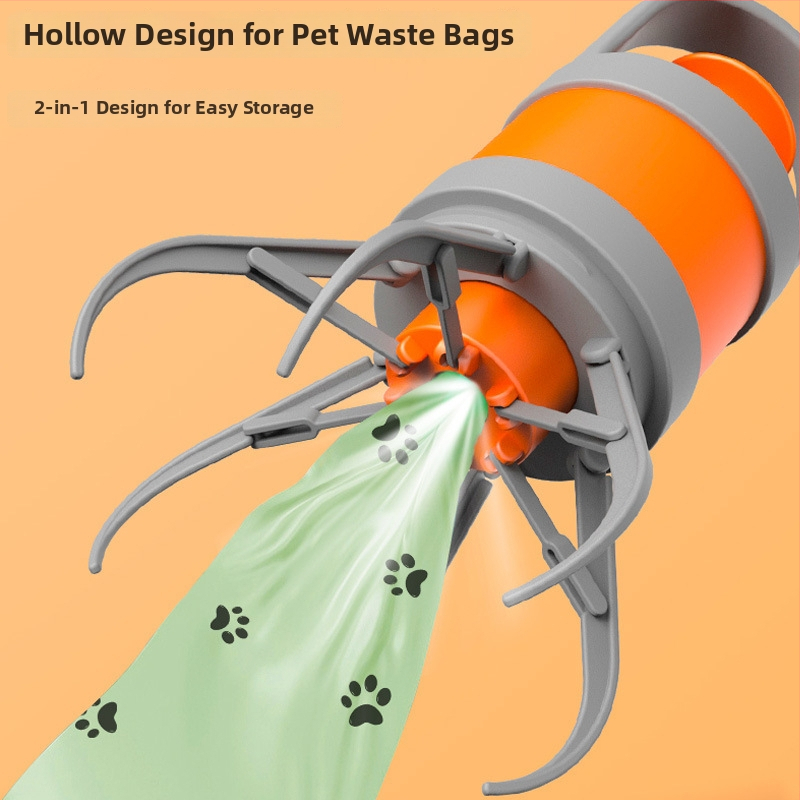 Prijenosni alat za skupljanje izmeta kućnih ljubimaca za pse i mačke, sklopiv od plastike, 80 komada u kutiji