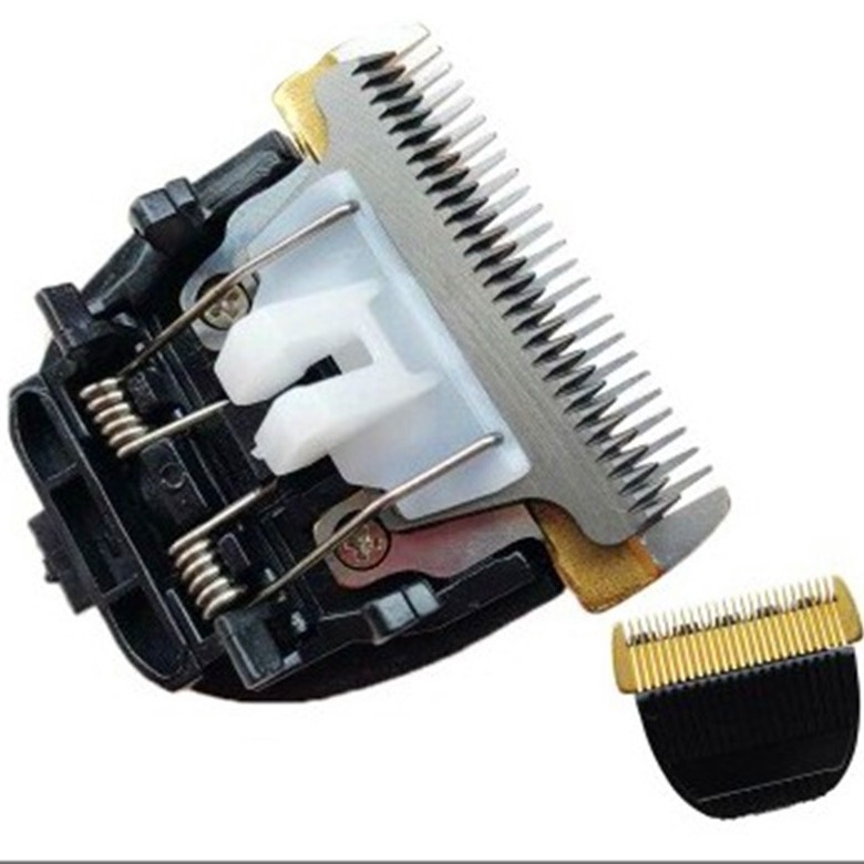 Електрическа подстригваща машинка за коса, безчетков мотор, глава за рязане от титиева сплав, 220V, водоустойчива, кабелна