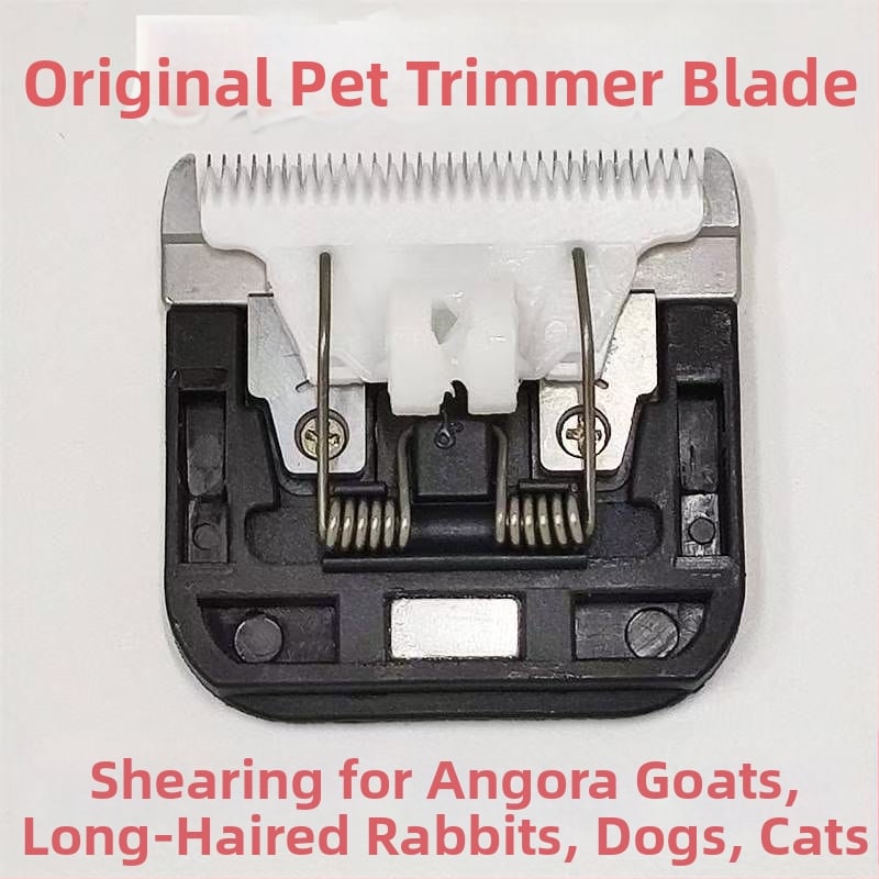 Električni kliper za kućne ljubimce s keramičkom oštricom i drvenom ručkom za pse, zečeve i koze