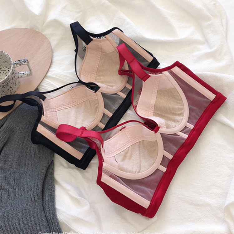 Čipkasti grudnjak za oblikovanje s košaricama 3/4, tanak oblikujući košarica, odvojive dvostruke naramenice, stražnje četveroredno kopčanje