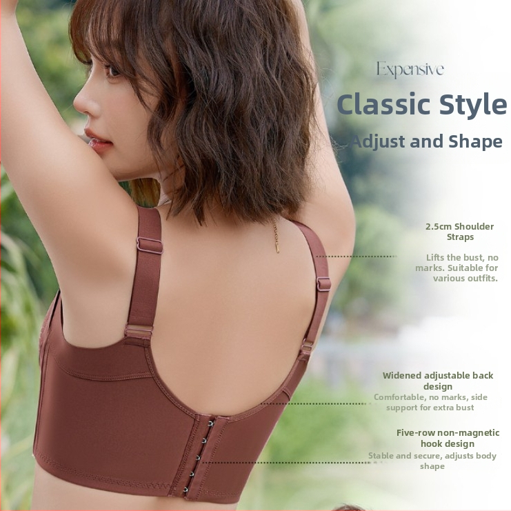 Čipkasti grudnjak s košaricama 3/4, nylonske oblikovane košarice, stražnje petredno kopčanje, bočna podrška