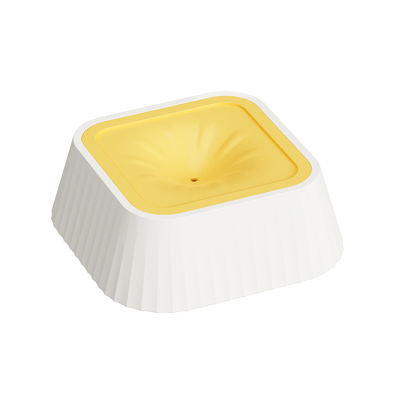 Plutajuća zdjela za vodu za pse i mačke, viseći dizajn, protiv prevrtanja, PP/HDPE materijal