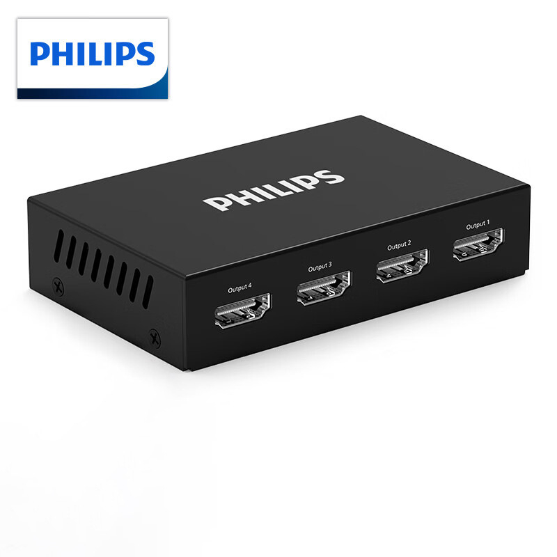 Philips HDMI 2.0 splitter, 1 ulaz, 4 izlaza, 4K60Hz HD video