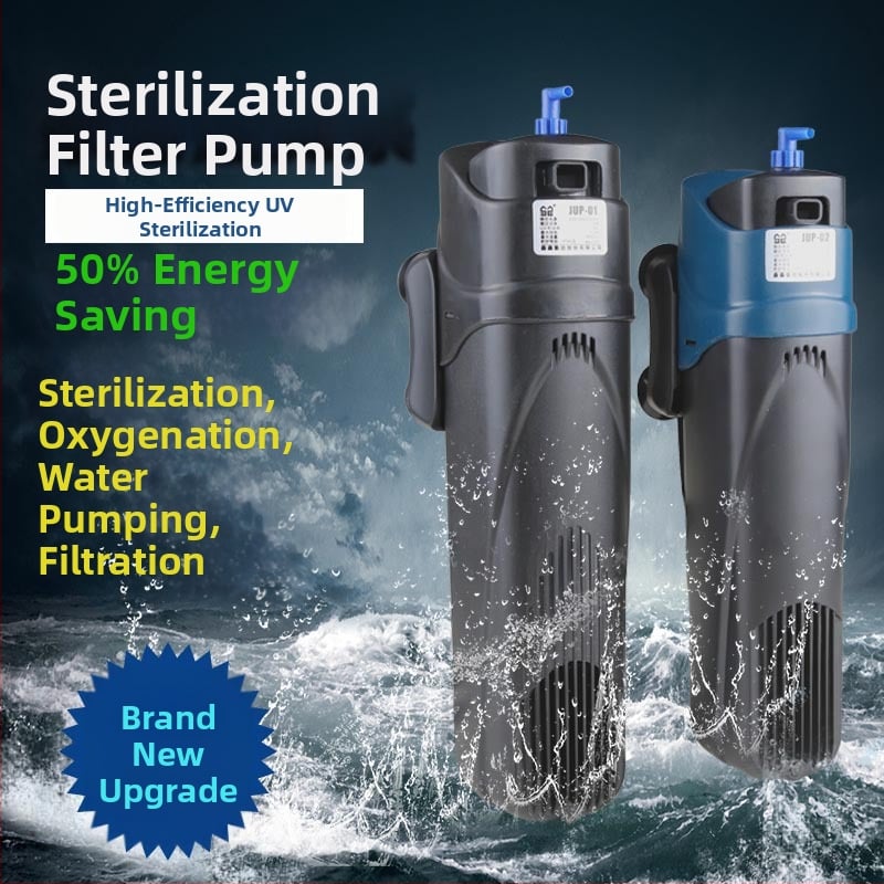 Podvodna filtr-pumpa s UV, model JUP-21-22-23-01, materijal: plastika