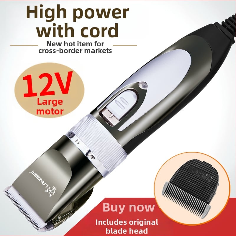 Wolf bully profesionalni električni kliper za kućne ljubimce, s kabelom, visoke snage, ABS kućište, model 92