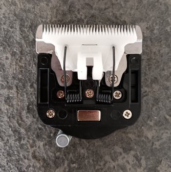 Električni klipper za pse 200W, petostupanjski prilagodljivi nož za rezanje, mahagonska glava, metalna konstrukcija, za njegu pasa