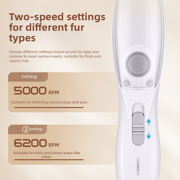 Električni trimer za njegu dlake kućnih ljubimaca (pas i mačka) — Marka Seven oh; Materijal: Drugo; Uvoz: Ne