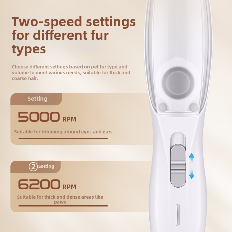 Električni trimer za njegu dlake kućnih ljubimaca (pas i mačka) — Marka Seven oh; Materijal: Drugo; Uvoz: Ne