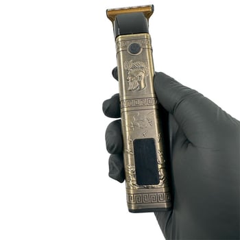 Безжичен подстригвач с безчетков мотор и неръждаеми ножове, вградена батерия 800–1000 mAh, време на работа 1–3 ч, водоустойчив