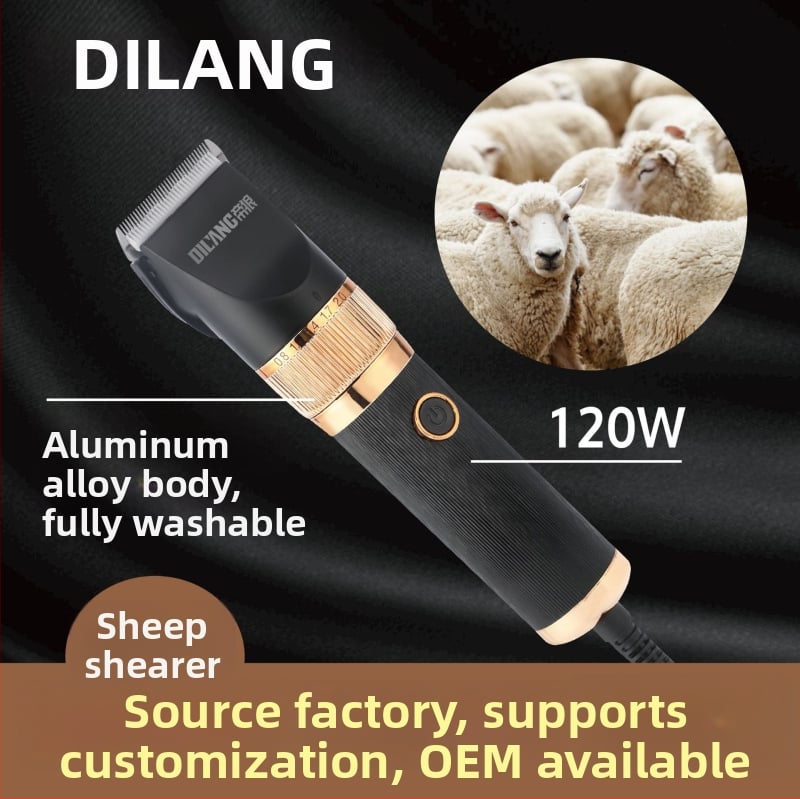 Električni kliper za pse — snažan motor, vodootporan, oštrice od nehrđajućeg čelika