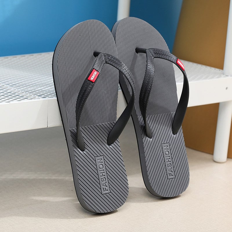 Muške japanke - ležeranog stila s otvorenim prstom, EVA gornji dio i EVA potplat, 200 g