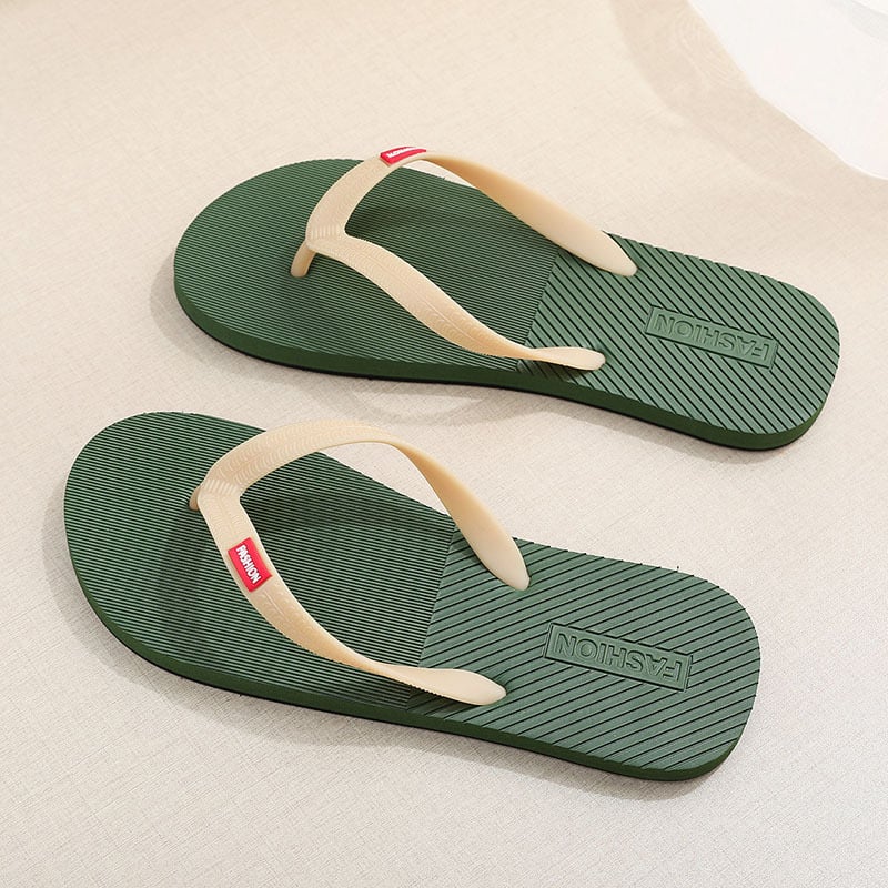 Muške japanke - ležeranog stila s otvorenim prstom, EVA gornji dio i EVA potplat, 200 g