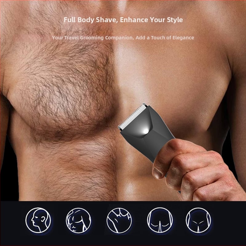 Mașină electrică de tuns părului cu lamă ceramică, motor cu perii, baterie încorporată reîncărcabilă (500–800 mAh), autonomie 1–3 h, corp complet lavabil