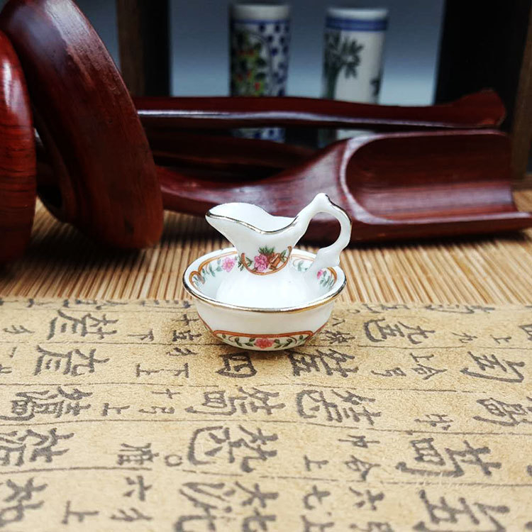 Μίνι κεραμικό γλαστράκι για φιάλη με μικρό τοπίο (Κεραμικό • Pocket story • Συσκευασία PP σακούλα • Τοποθέτηση • Εισαγωγή: Όχι)