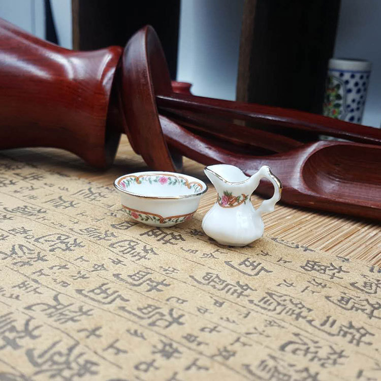 Μίνι κεραμικό γλαστράκι για φιάλη με μικρό τοπίο (Κεραμικό • Pocket story • Συσκευασία PP σακούλα • Τοποθέτηση • Εισαγωγή: Όχι)