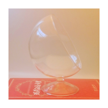 Βάζο από διαφανές γυαλί σε σχήμα καρδιάς, κυκλικό, από γυαλί υψηλής βορσολιτικής, Xuanyi μπουκάλι μικρο-περιβάλλοντος με μικρά πράσινα φυτά