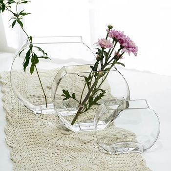 Βάζο – Διαφανές επίπεδο γυάλινο βάζο για μικροτοπία με άμμο – Υλικό: κοινό γυαλί; Μάρκα: BBGLASS; Συσκευασία: Χαρτόνι; Τοποθέτηση: σε επιφάνεια τραπεζιού