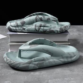 Muške EVA japanke, otvoreni prst, kamuflažni uzorak, protuklizna debela potplata, injekcijska konstrukcija potplata