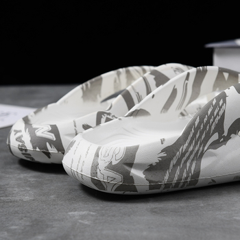 Muške EVA japanke, otvoreni prst, kamuflažni uzorak, protuklizna debela potplata, injekcijska konstrukcija potplata