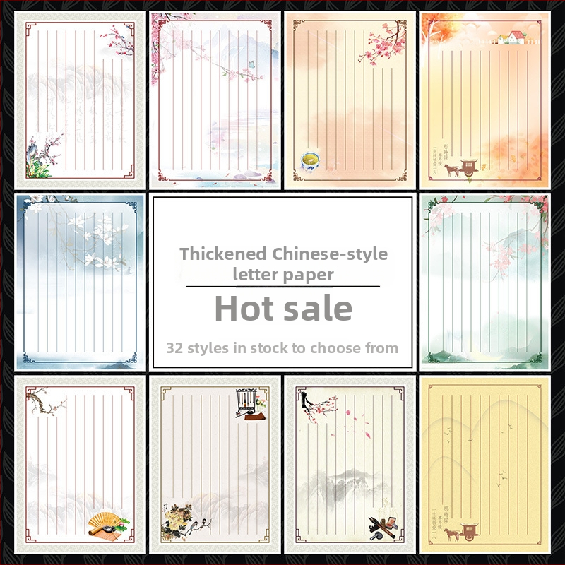 Písací papier s pozlátením, hrubší, západný štýl kancelárie, offsetový papier Grade A 100 g, logo tlačené