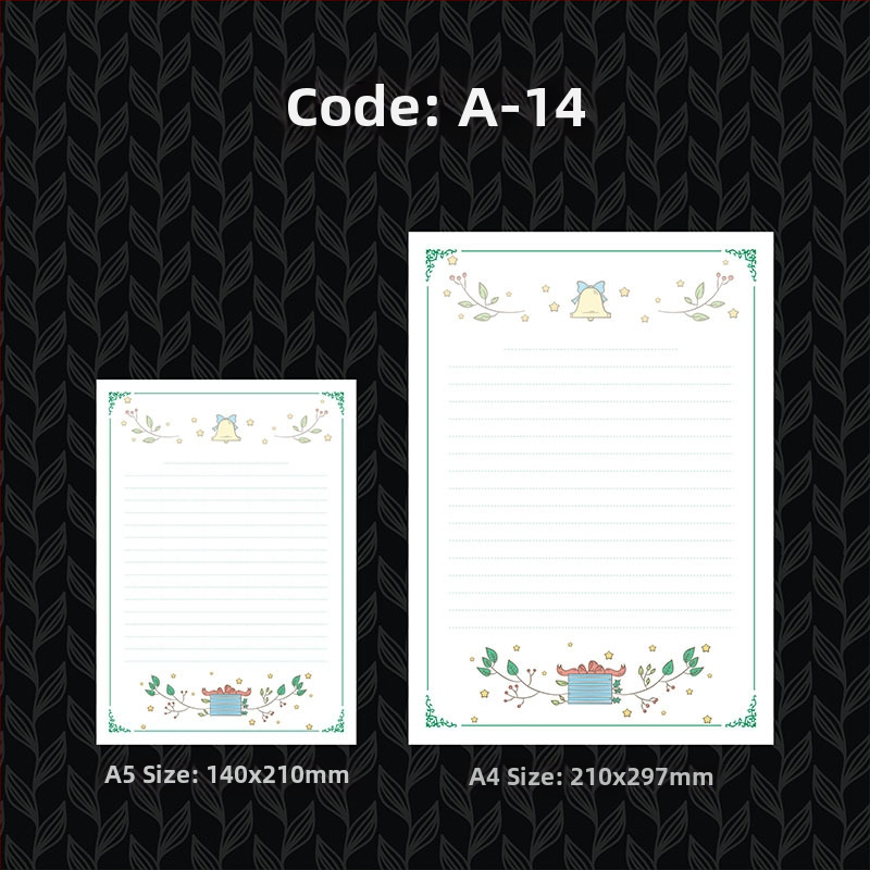 Písací papier s pozlátením, hrubší, západný štýl kancelárie, offsetový papier Grade A 100 g, logo tlačené