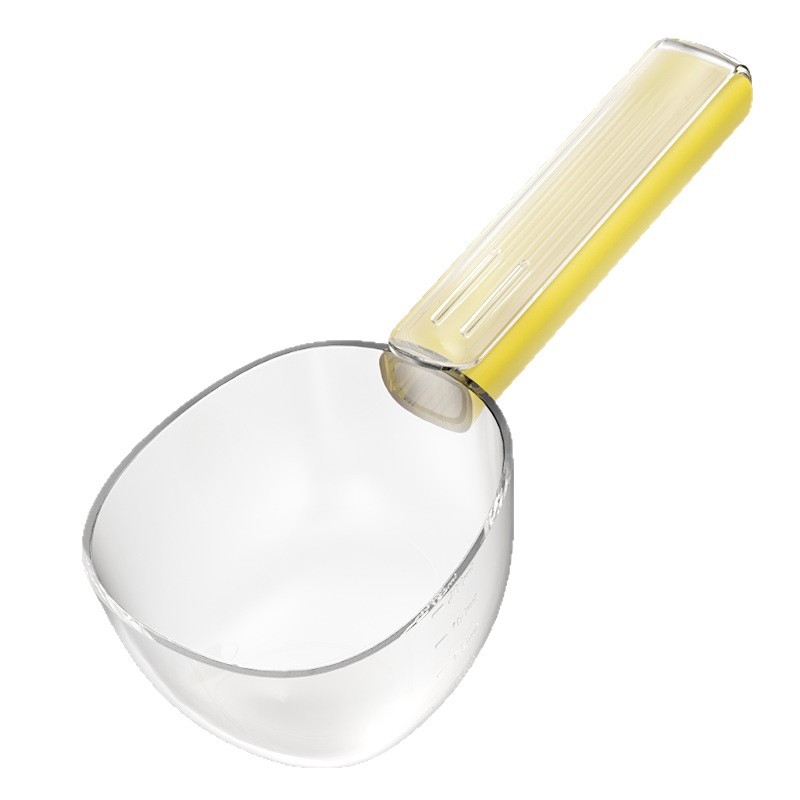 Lingură din plastic pentru hrană de animale de companie pentru pisici și câini, cu clips, măsurare - Brand Pidge, cutie cu 240 de bucăți