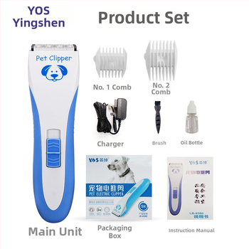 Gentry električni kliper za pse, ABS kućište, pakiranje 20 komada.