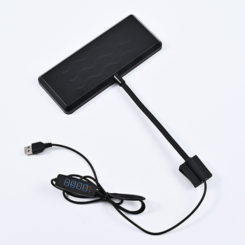 KEGT LED светлина за аквариум с клип, PVC корпус, 16W, 220V, 140g