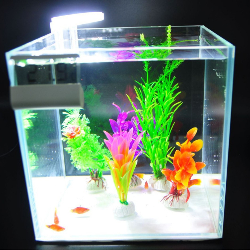 M3 LED akvarij clip svjetlo, oblik ventilatora, 5W, plastika, 100 g