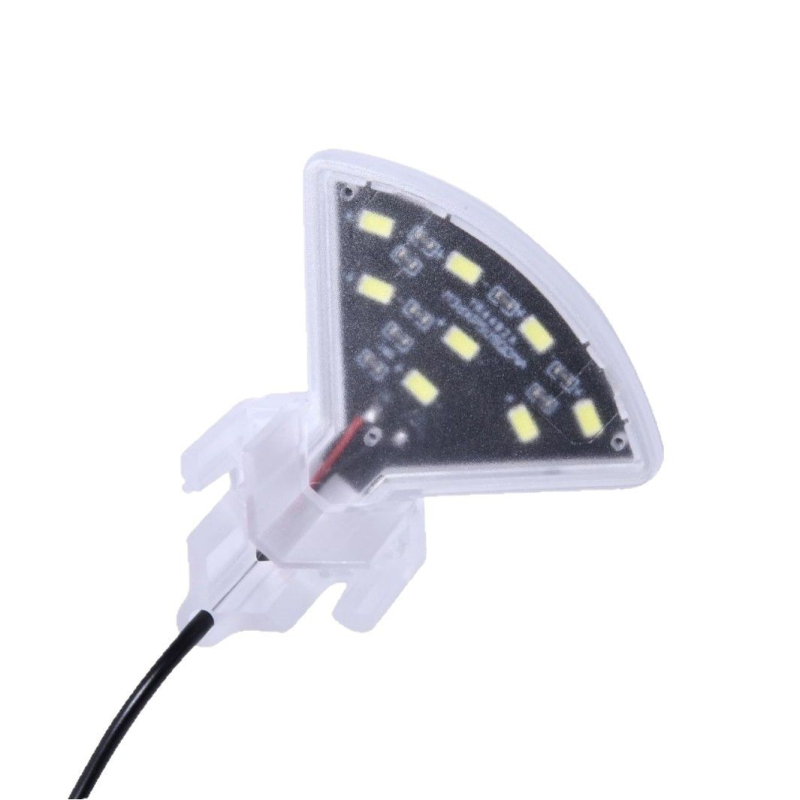 M3 LED akvarij clip svjetlo, oblik ventilatora, 5W, plastika, 100 g