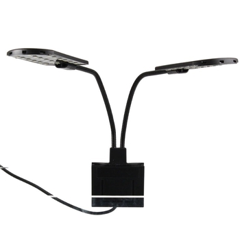 LED akvarijska svjetiljka s klipsom i nosačem – 12W, model JY-SS2-12W, vodootporna, LED izvor svjetla, za morska akvarija