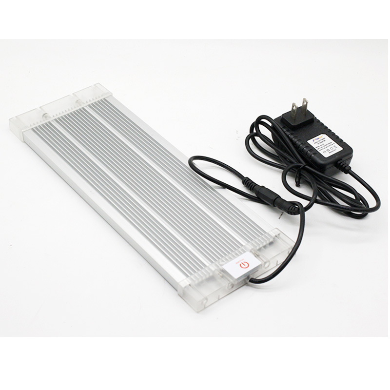 Аквариумна светлина, LED лампа със щипка, 12–27W, 0,6 кг, за морска вода и водни растения