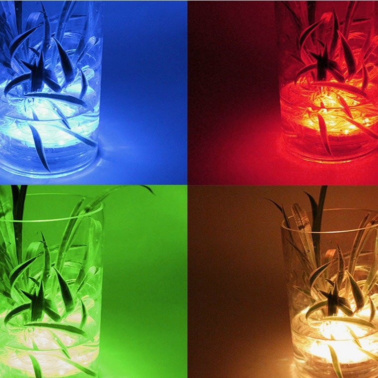 HXKW 24-tipkovni daljinski panel za podvodno osvjetljenje RGB LED, vodootporno, 5W, 380g, za akvarije